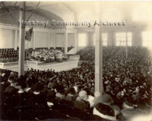Sistine Chapel ((?) Choir on their first American tour, perform at the Convention Hall, 10/21/1923