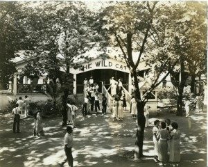 Originally named The Joy Ride, Hershey Park’s first roller coaster was soon renamed The Wild Cat. ca. 1930-1940