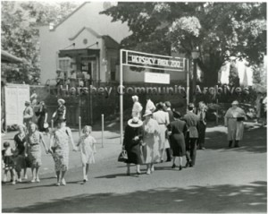 Entrance to Hershey Park Zoo, ca.1934-1941