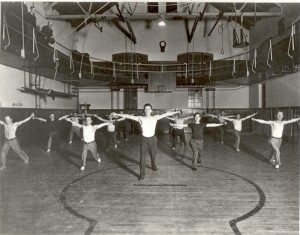 YMCA, Busy Men's Gym Class, ca. 1912-1913