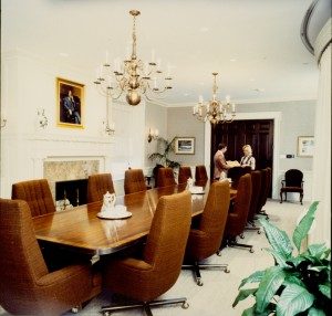 Hershey Foods Corporation Corporate Headquarters, Board Room; ca. 1980