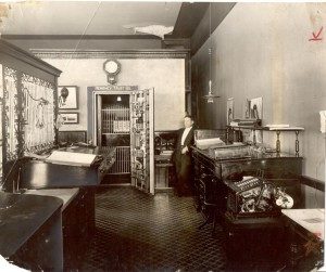 Hershey Trust Company, first office; Cocoa House, ca. 1905 Hershey Trust Company, first office; Cocoa House, ca. 1905