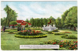 Entrace to Hershey Park, ca1920-1930