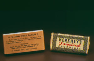 Ration D bar and Tropical Chocolate