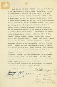 On November 13, 1918, Milton Hershey transferred his ownership of Hershey Chocolate Company to the Hershey Industrial School.