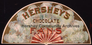 Hershey's Chocolate Fans, 1896-1904