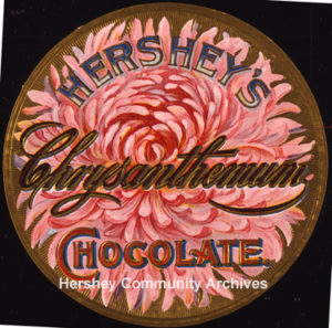 Hershey's Chrysanthemum Chocolate, ca1896-1904