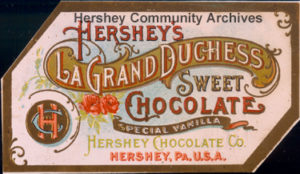 Hershey's La Grand Duchess Sweet Chocolate, ca1905-1909
