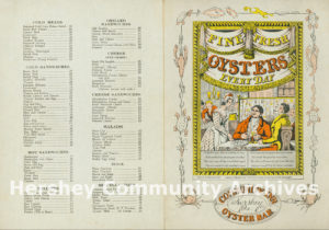 Oyster Bar menu (cover), ca. 1936-1948