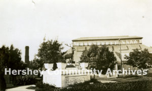 Hershey Park’s first conservatory was built close to the Park's main entrance, ca. 1915