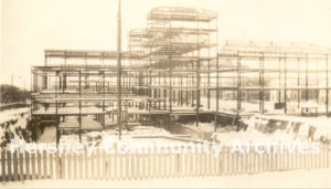 Construction for the Community Building began in November 1928