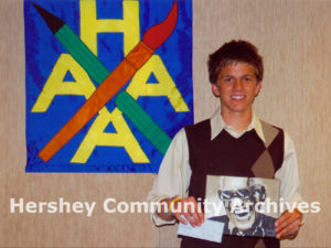 Hershey Area Art Association scholarship recipient Zachary Artz, 2010