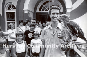 ZooAmerica's educator Mark Gruin, ca.1980