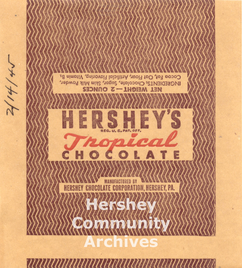 Hershey’s Tropical Chocolate Bar Hershey Community Archives