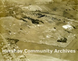 Aerial, Hershey Country Club golf course, ca. 1930