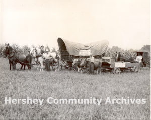 Hershey’s Dutch Days celebrated the crafts and traditions of the Pennsylvania German community, August 21-23, 1952