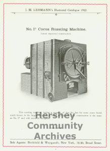 J. M. Lehmann Catalog, cocoa bean roasting machine, page 4, 1902 edition
