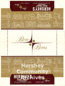 Hershey's Bon Bons, 1 lb. box, ca. 1964-1985