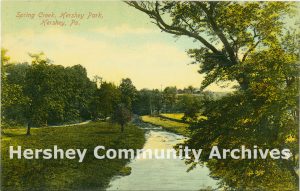 Hershey Park and Spring Creek, 1908
