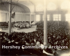 The Convention Hall hosted a variety of musical and theatrical performers. ca. 1915-1920