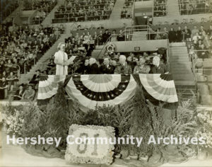 Milton Hershey's 81st birthday celebration, September 13, 1938