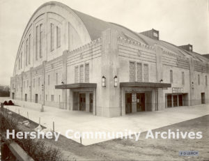 Hershey Sports Arena, main entrance, 1936