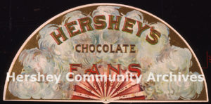 Hershey's Chocolate Fans, 1896-1904