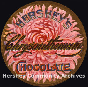 Hershey's Chrysanthemum Chocolate, ca. 1896-1904