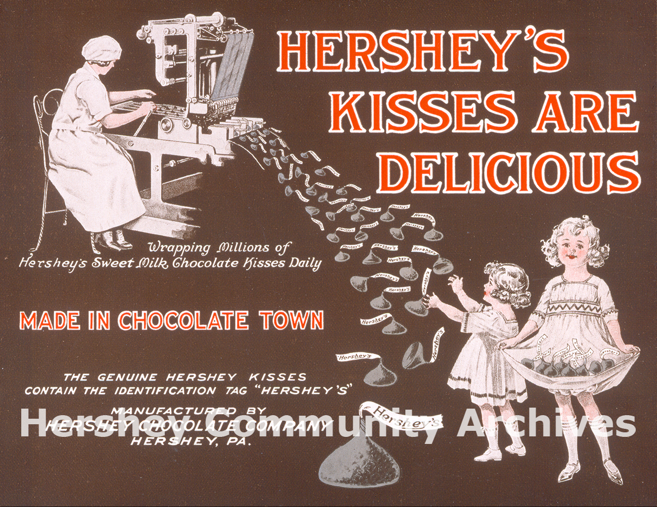 A Hershey Kiss  History of Candy