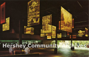Hershey’s Chocolate World also included displays devoted to company history. 1973
