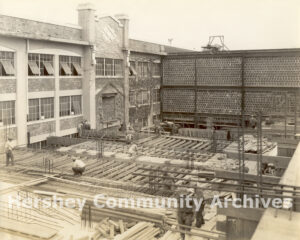 Construction of Windowless Office Building, ca. 1934-1935